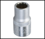 King Dick Socket SD 1/2 inch  Metric 12pt - 12mm - Code HSM212