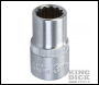 King Dick Socket SD 1/2 inch  Metric 12pt - 13mm - Code HSM213