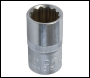 King Dick Socket SD 1/2 inch  Metric 12pt - 15mm - Code HSM215