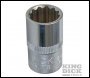 King Dick Socket SD 1/2 inch  Metric 12pt - 16mm - Code HSM216
