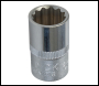 King Dick Socket SD 1/2 inch  Metric 12pt - 16mm - Code HSM216