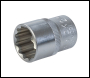 King Dick Socket SD 1/2 inch  Metric 12pt - 21mm - Code HSM221