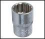 King Dick Socket SD 1/2 inch  Metric 12pt - 21mm - Code HSM221