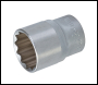 King Dick Socket SD 1/2 inch  Metric 12pt - 24mm - Code HSM224