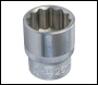 King Dick Socket SD 1/2 inch  Metric 12pt - 26mm - Code HSM226