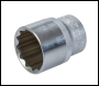 King Dick Socket SD 1/2 inch  Metric 12pt - 27mm - Code HSM227