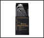 King Dick Hex Key Set AF 9pce - 1/16 inch  - 3/8 inch  - Code HWA200