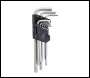 King Dick Hex Key Long Ball End Set Metric 9pce - 1.5 - 10mm - Code HWMB209