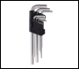 King Dick Hex Key Long Ball End Set Metric 9pce - 1.5 - 10mm - Code HWML208