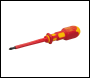 King Dick 1-for-6 Screwdriver Insulated - PZ1, PZ2, PZ3 & PH1, PH2, PH3 - Code INS14610