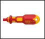 King Dick 1-for-6 Screwdriver Insulated - PZ1, PZ2, PZ3 & PH1, PH2, PH3 - Code INS14610