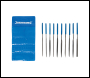 Silverline Needle File Set 10pce - 10pce - Code MS100