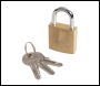 Silverline Brass Padlock - 30mm - Code MSS02