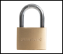 Silverline Brass Padlock - 60mm - Code MSS05