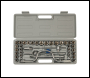 Silverline Socket Set 1/2 inch  Drive 6pt Metric / A/F 42pce - 42pce - Code SS39