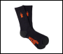 Scruffs Worker Socks Black 3pk - Size 3 - 6.5 / 36 - 40 - Code T53544