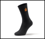 Scruffs Worker Socks Black 3pk
