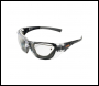 Scruffs Falcon Safety Glasses - Black - Code T54173