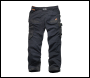 Scruffs Pro Flex Plus Holster Trousers Black - 30S - Code T54755.1