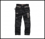 Scruffs Pro Flex Holster Trousers Black - 28S - Code T54762