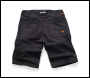 Scruffs Trade Flex Shorts Black