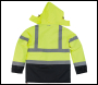 Scruffs High Visibility Waterproof Jacket Yellow/Navy