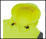 Scruffs High Visibility Hoodie Yellow/Navy