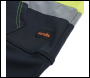 Scruffs High Visibility Hoodie Yellow/Navy