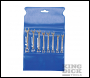 King Dick Combination Spanner Set Miniature Imperial 8pce - 5/32 inch  - 11/32 inch  - Code TKCM8A