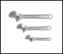 Silverline Adjustable Wrench Set 3pce - 150, 200 & 250mm - Code WR03