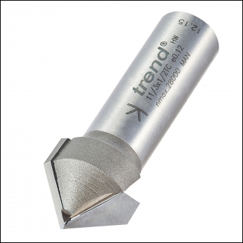 Trend Chamfer V Groove Cutter 45 Degrees - Code 11/3X1/2TC