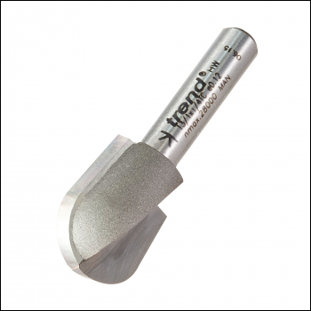 Trend Radius Cutter 8mm Radius - Code 13/1X1/4TC
