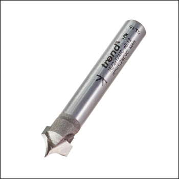 Trend Ovolo Panel Veining Cutter 4.8mm Radius - Code 16/2X1/4TC