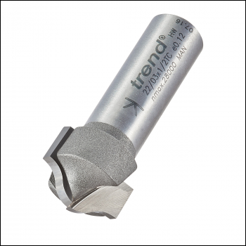 Trend Flat Ogee Cutter - Code 22/03X1/2TC