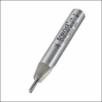 Trend Single Flute Cutter 2mm Diameter - Code 2/10X1/4TC