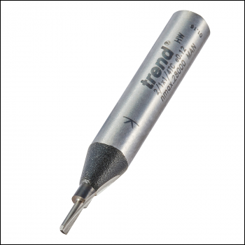 Trend Single Flute Cutter 1.6mm Diameter - Code 2/1X1/4TC