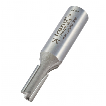 Trend Two Flute Cutter 8mm Diameter - Code 3/4X1/2TC