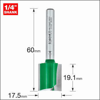 Trend Two Flute Cutter 17.5mm Diameter - Code C027X1/4TC