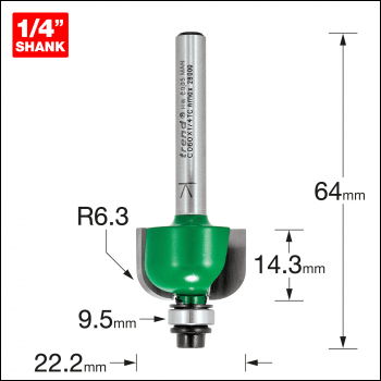 Trend Self Guided Radius 6.3mm - Code C060X1/4TC