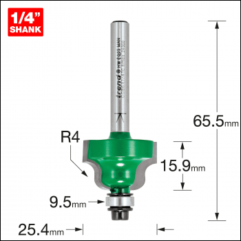 Trend Roman Ogee 4mm Radius X 15.9mm Cut - Code C086X1/4TC