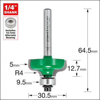 Trend Self Guided Ogee 5mm Radius - Code C098X1/4TC