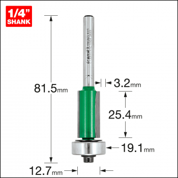 Trend Overlap Trim12.7mm Diameter - Code C133X1/4TC