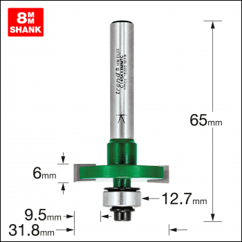 Trend Slotting 6.0mm Cut X 31.8mm Diameter - Code C145AX8MMTC