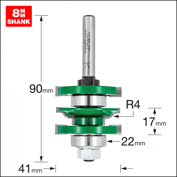 Trend Ogee Profile Scriber Set - Code C155X8MMTC