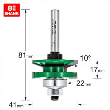 Trend Profile Scriber Raised Bevel - Code C157X8MMTC