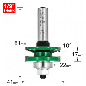 Trend Profile Scriber Raised Bevel - Code C157X1/2TC