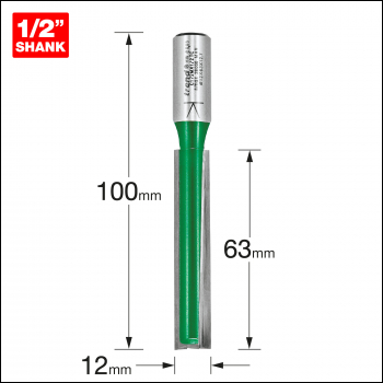 Trend Two Flute Cutter 12mm Diameter - Code C172MX1/2TC