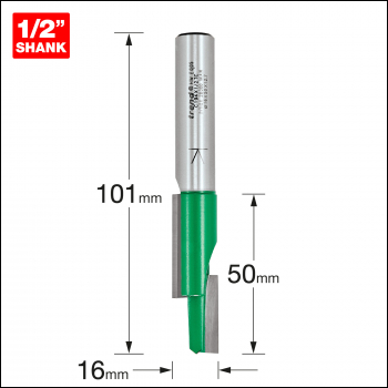 Trend Staggered Mortise Cut 16 Diameter - Code C194X1/2TC