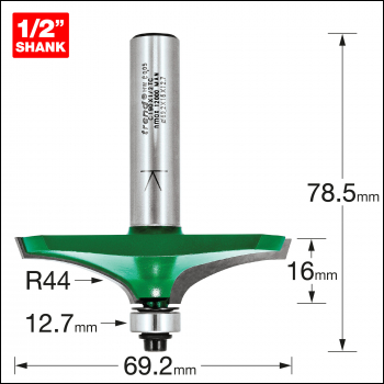 Trend Bearing Guided Thumb Mould Radius44mm - Code C190X1/2TC