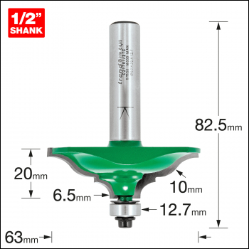 Trend Bearing Guided Elegant Mould 10.5mm Radius - Code C217X1/2TC